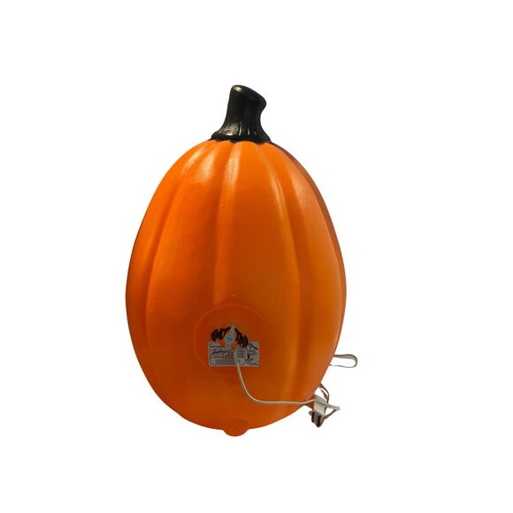 Empire 22” Blow Mold Pumpkin Lighted Halloween Decoration w/ Switch Works - Picture 5 of 8